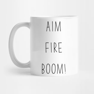 Funny Bathroom words Mug